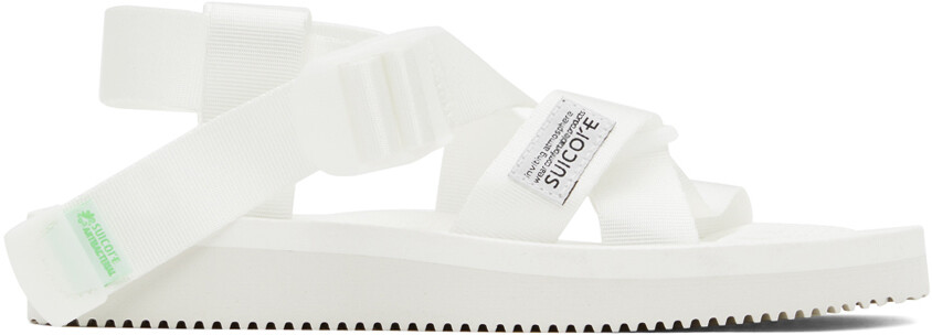 

Белые сандалии CHIN2-Cab Suicoke