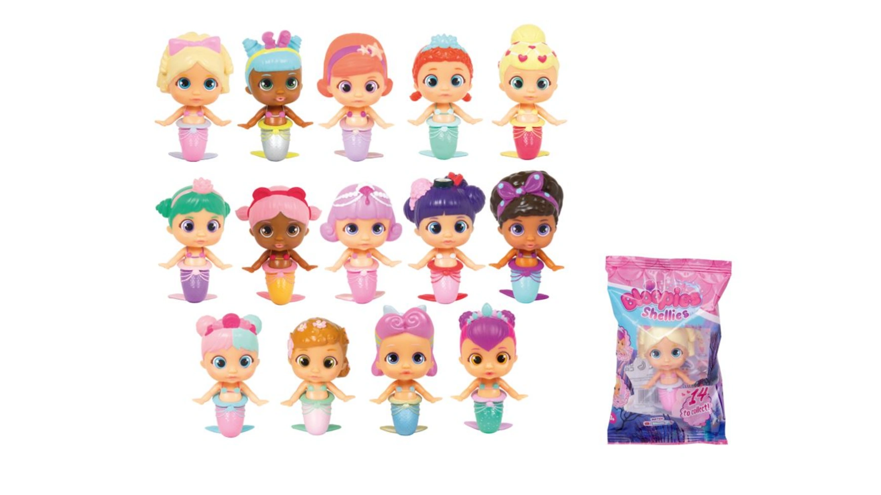 

Bloopies Little Mermaids, 1 штука, Кукла в ассортименте
