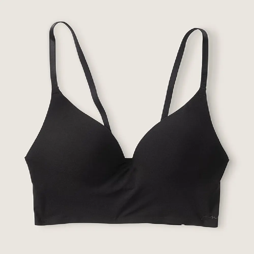 

Бюстгальтер Victoria's Secret Pink Loungin' Wireless Push-up, черный