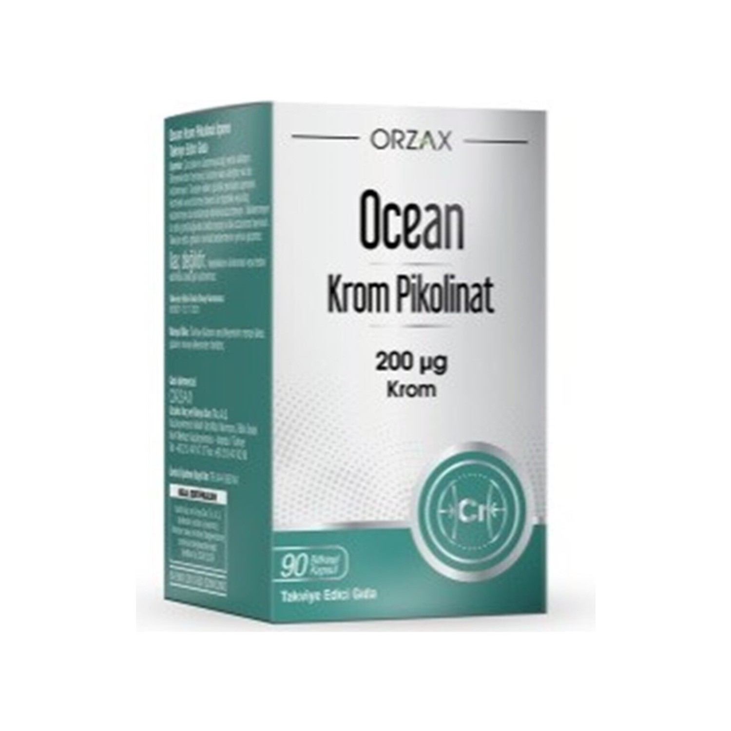 Пиколинат хрома Ocean, 90 капсул пиколинат хрома tetralab 90 таблеток по 100 мг