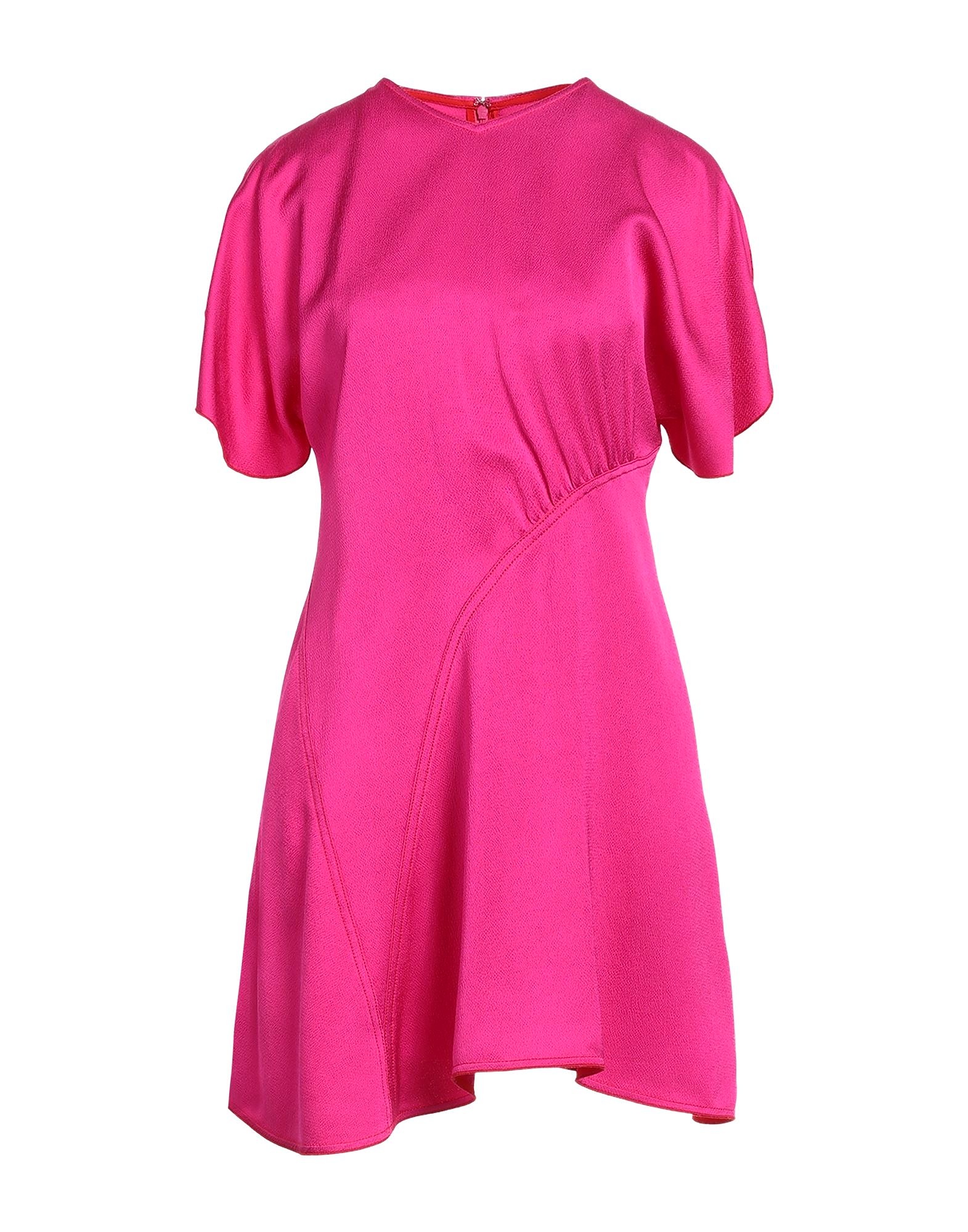 цена Платье Victoria Beckham Short, розовый