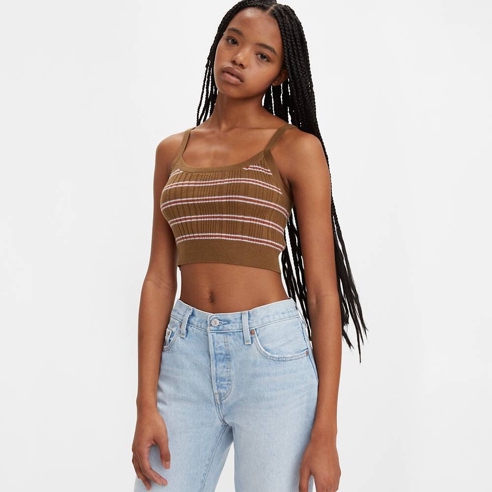 

Топ Levi's, коричневый