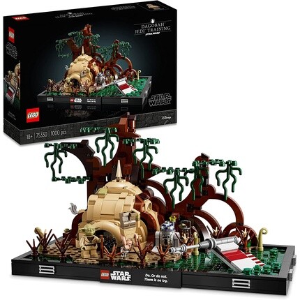 

Конструктор Lego 75330 Star Wars обучение джедаев на диораме Дагоба
