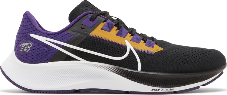 Кроссовки Nike NFL x Air Zoom Pegasus 38 'Baltimore Ravens', черный - фото