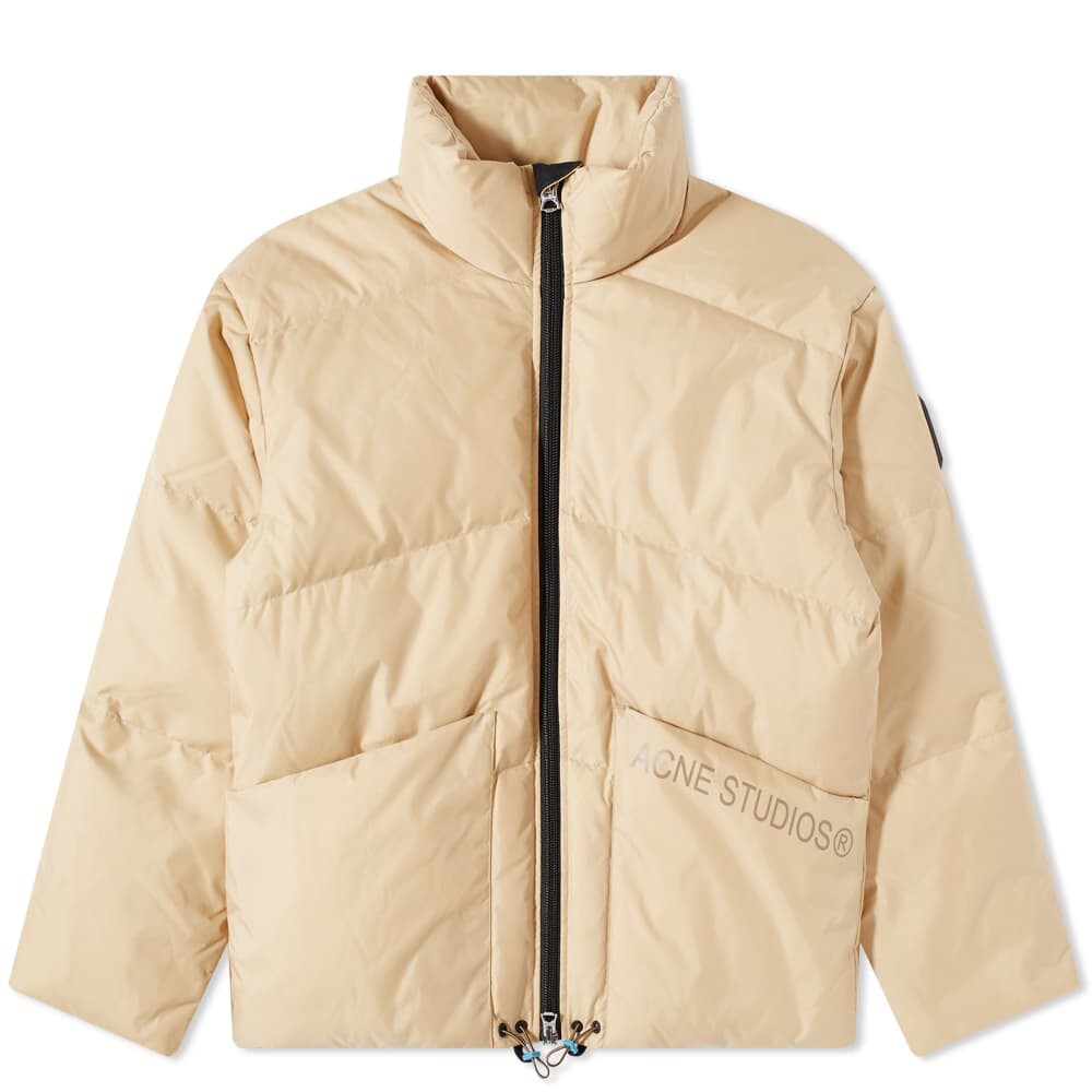 

Пуховик из технической парусины Onrik Acne Studios, Серый