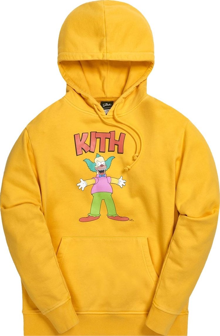 Худи Kith For The Simpsons Krusty Hoodie 'Yellow', желтый - фото