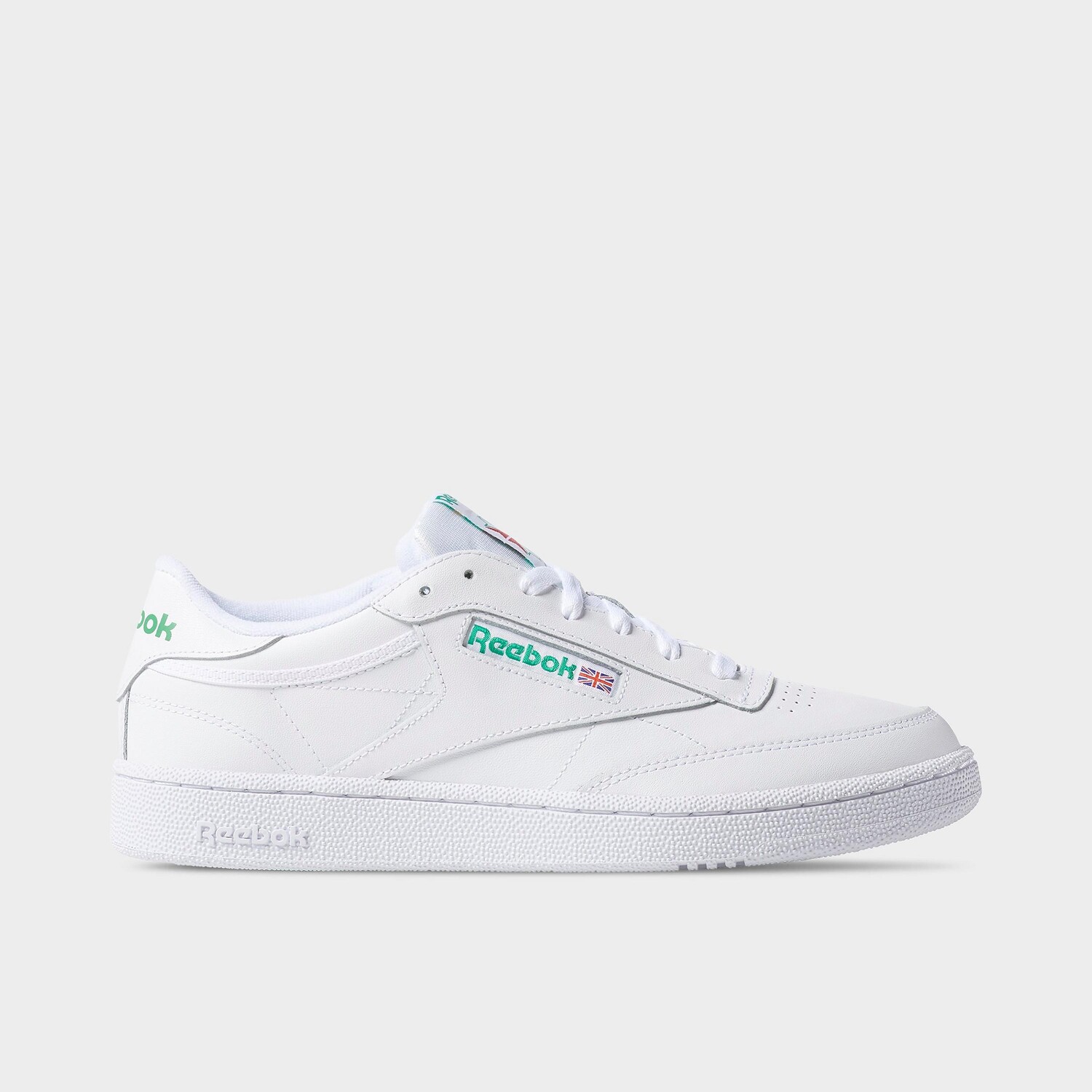 

Мужские кроссовки Reebok Club C 85, белый/зеленый