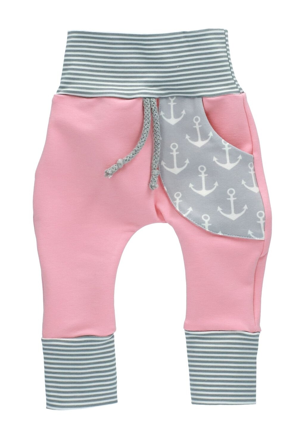 

Брюки из ткани Puschel-Design, цвет weiß grau rosa