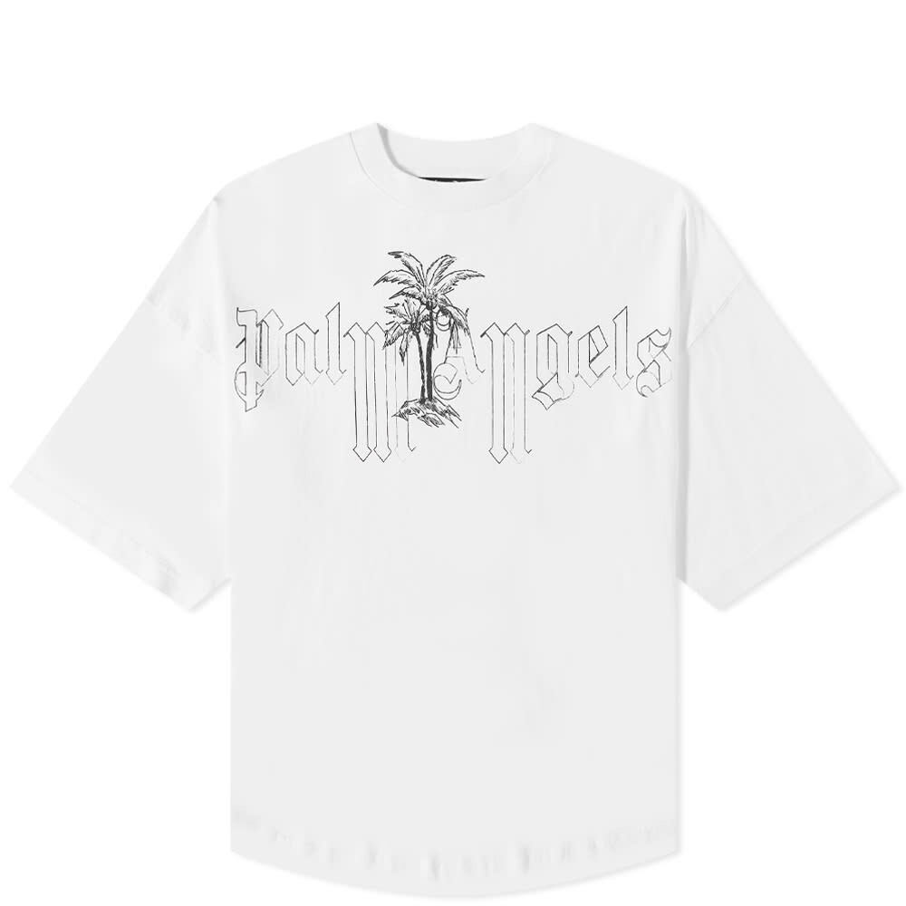 

Футболка большого размера с логотипом Palm Palm Angels