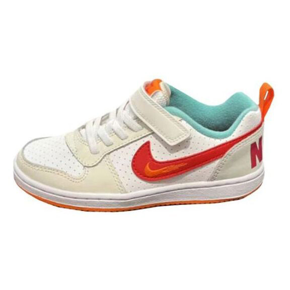 

Кроссовки для малышей Nike Court Borough Low, бело-оранжевый