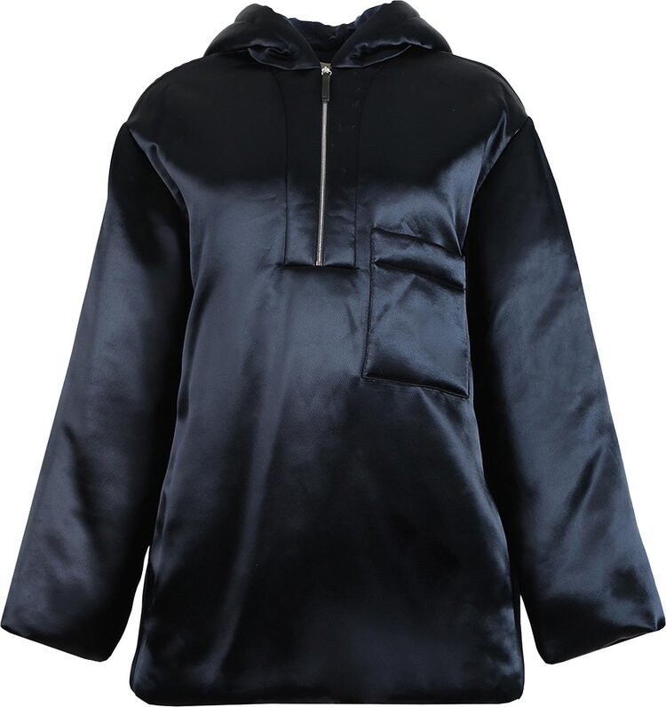 Куртка Khaite Henry Jacket 'Dark Navy', синий