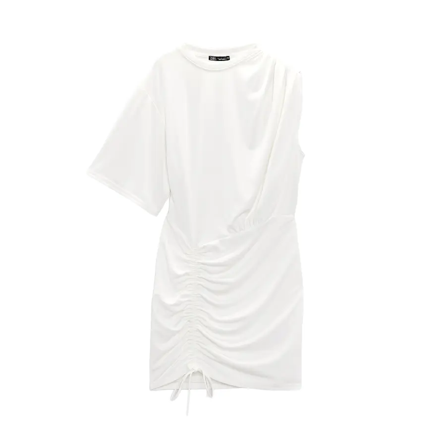 

Платье Zara Asymmetric, белый