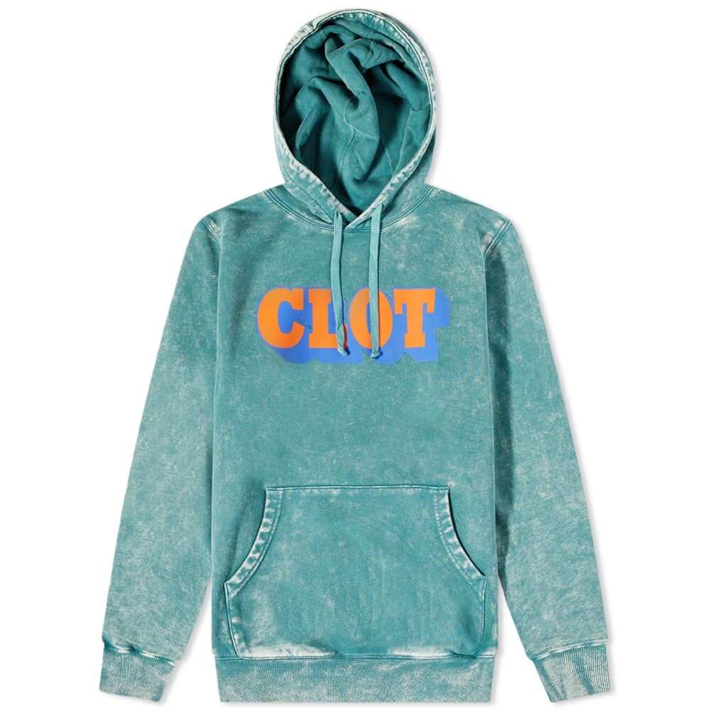 

Толстовка CLOT Logo Popover Hoody, Синий