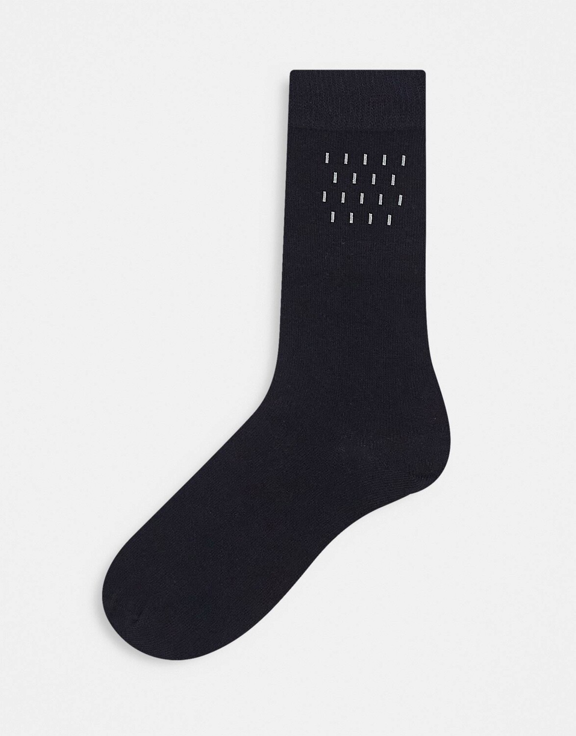 

Черные носки с фольгой ASOS DESIGN