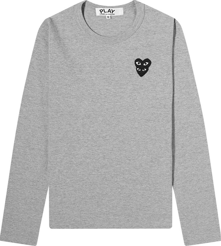 

Лонгслив Comme des Garçons PLAY Long-Sleeve 'Grey', серый