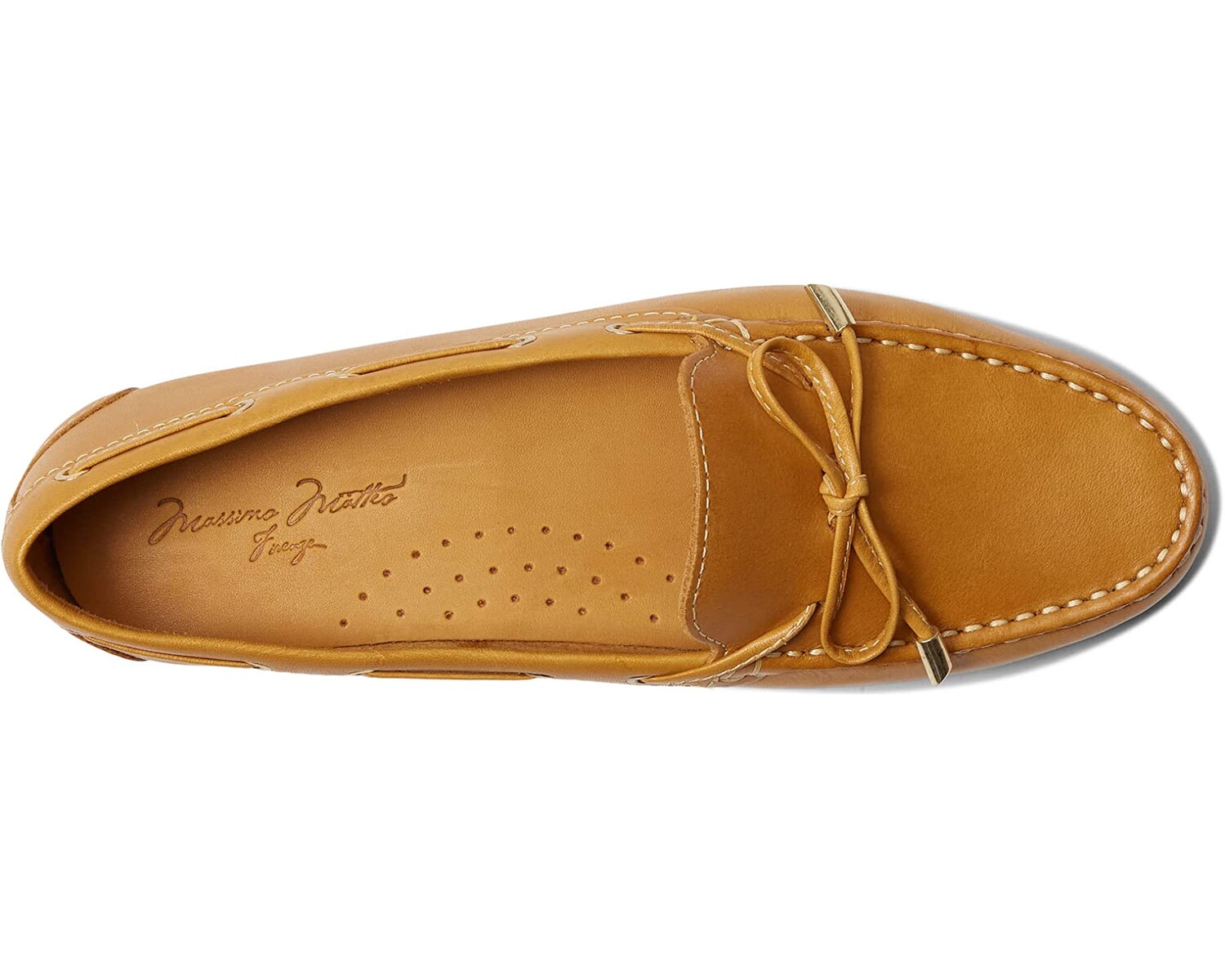 

Лоферы Lace Driving Loafer Massimo Matteo, тан