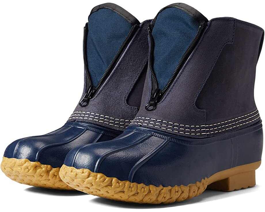 

Ботинки Bean Boot 8" Front Zip Fleece Lined L.L.Bean, винтажный индиго
