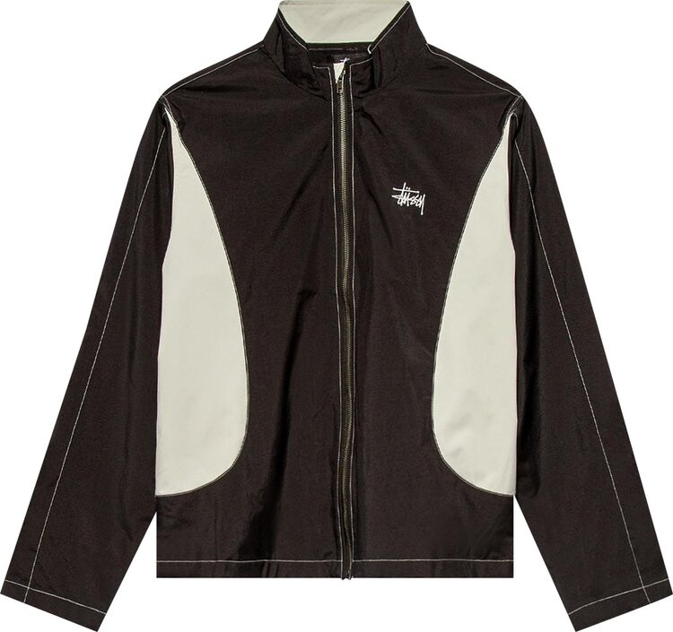 

Куртка Stussy Panel Track Jacket 'Black', черный