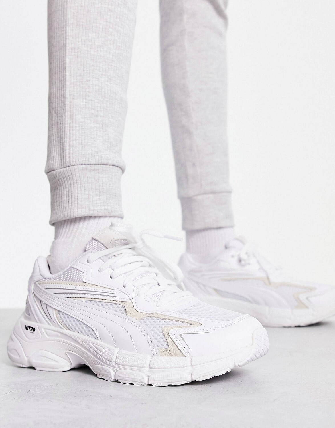 Puma teveris nitro кроссовки. Кроссовки Puma Teveris Nitro. Puma Teveris белые. Puma Teveris Nitro Trainers in White. Puma Teveris Nitro белые.