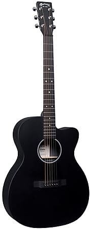 

Акустическая гитара Martin OMCX1E Acoustic Electric Guitar Black with Gigbag