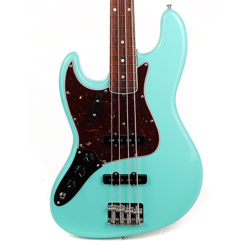 

Fender American Vintage II 1966 Jazz Bass Left-Handed Sea Foam Green Fender American II Jazz Bass Left-Handed