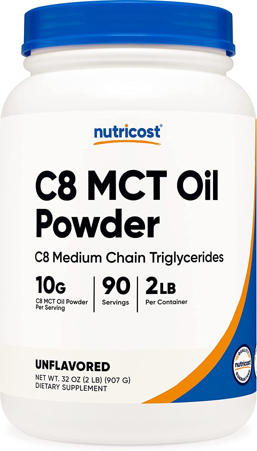 Пищевая добавка Nutricost hvmn mct oil powder фундук 310 г 10 9 унции