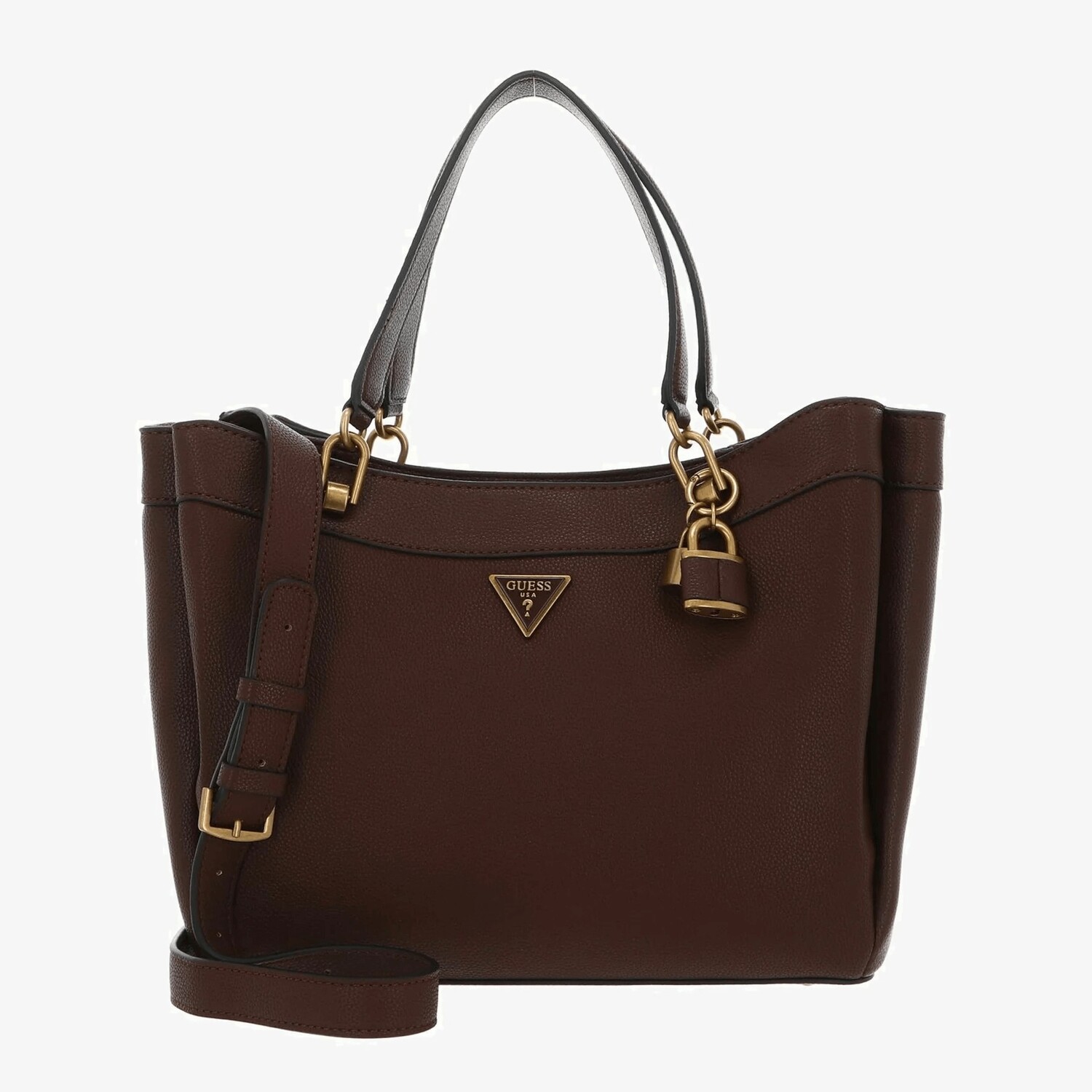 

Сумка Guess Shemara Friend Carryall, красно-коричневый