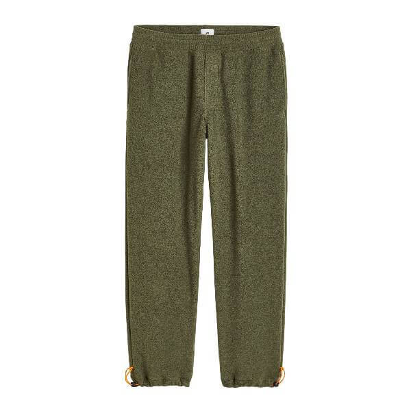 

Брюки из флиса H&M Relaxed Fit Fleece Joggers, хаки