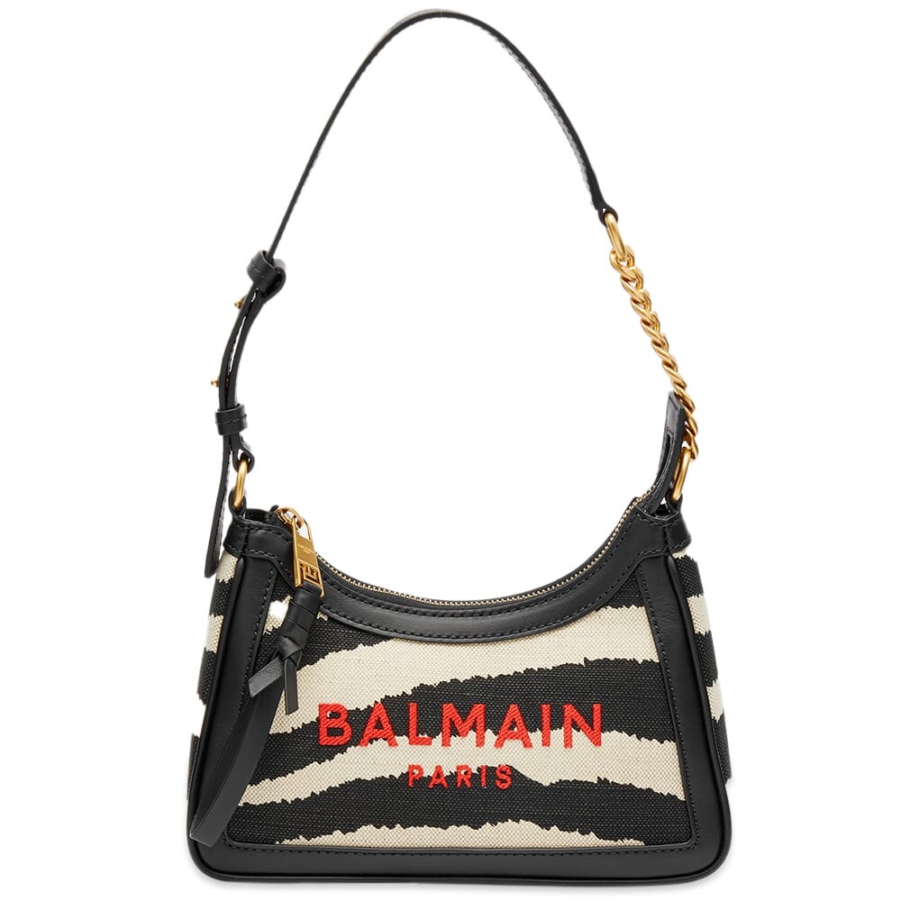 

Сумка Balmain B-Army Small Shoulder Bag In Zebra