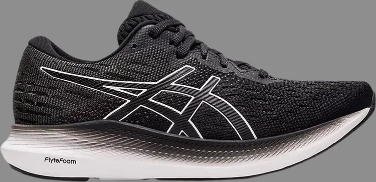 

Кроссовки wmns evoride 2 d wide 'black white' Asics, черный