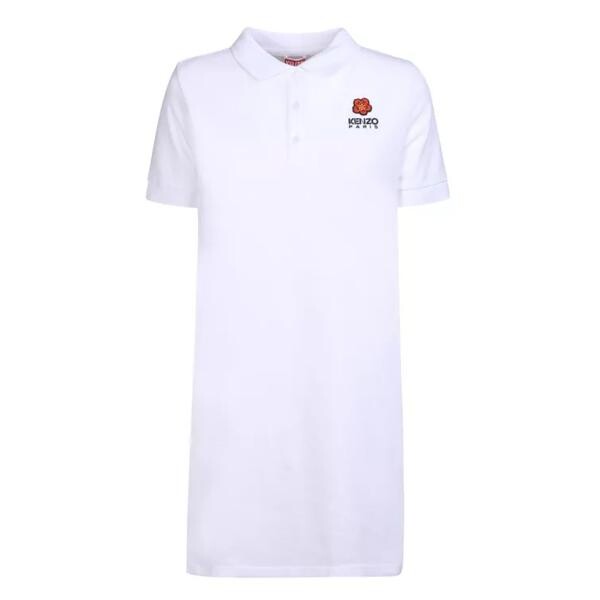 

Платье polo dress Kenzo, белый