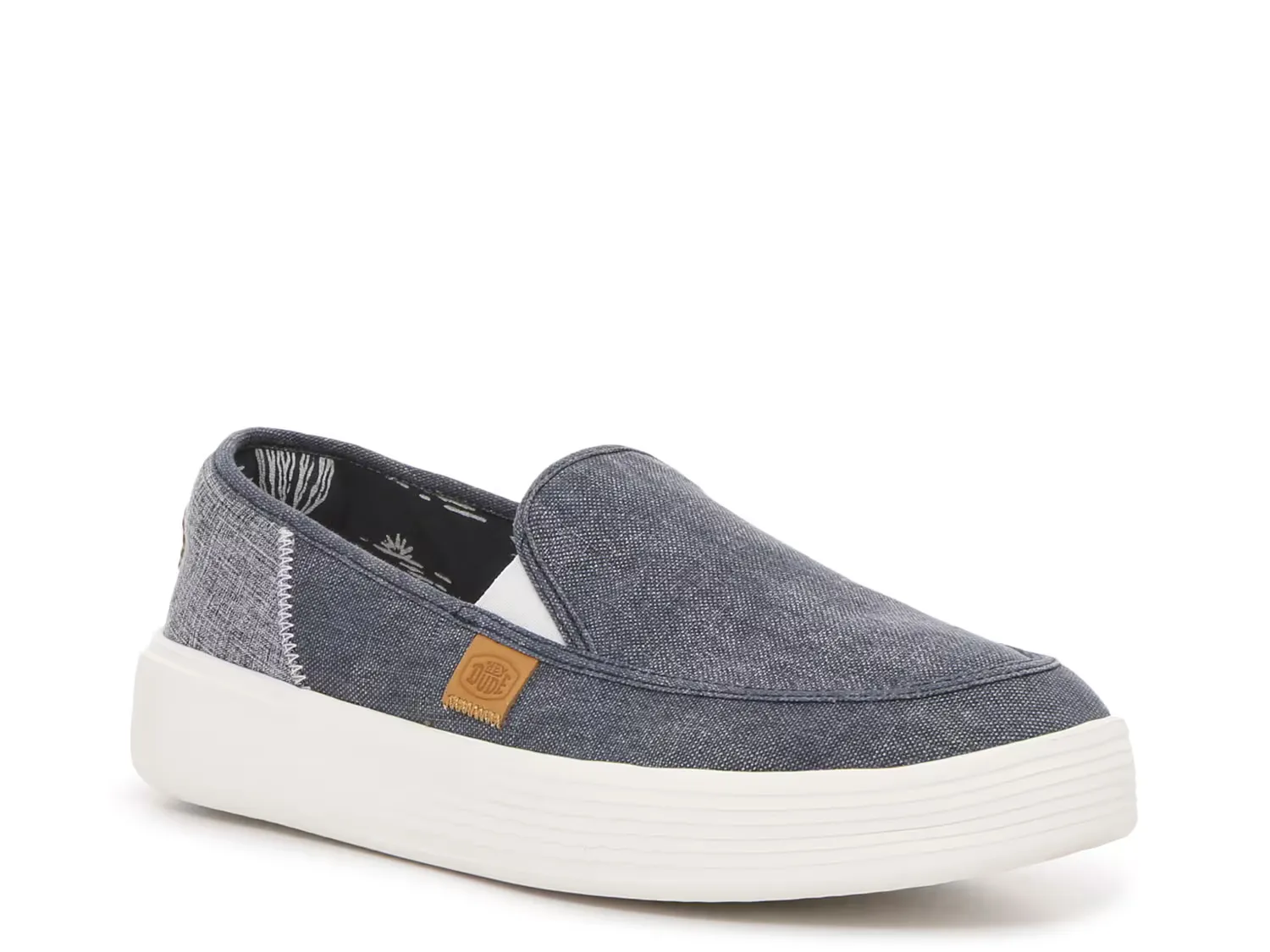 

Кроссовки Sunapee Slip-On Heydude, темно-синий