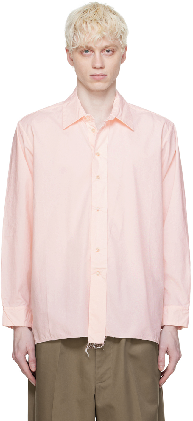 Розовая базовая рубашка Camiel Fortgens рубашка базовая