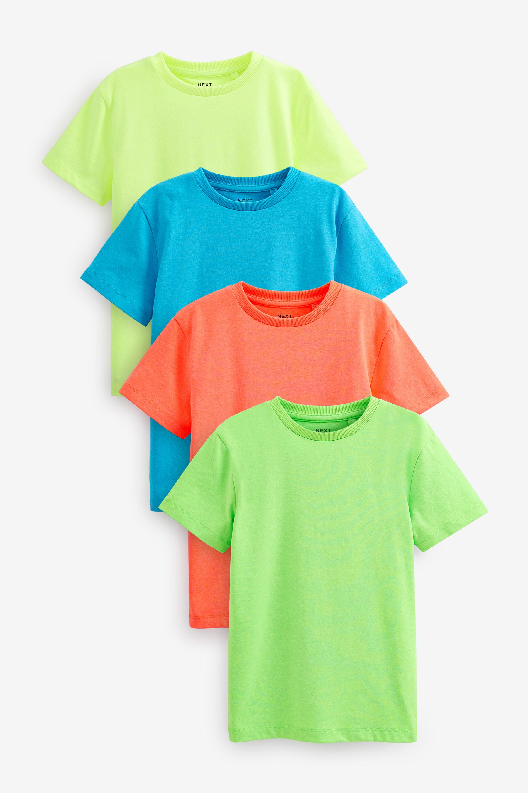 Комплект из 4 футболок с короткими рукавами Next, красный комплект из двух футболок с короткими рукавами 4 года 102 см синий