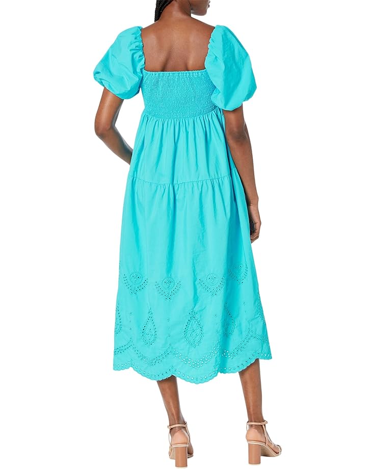 Платье line and dot River Dress, цвет Turquoise ковер первый мебельный line turquoise