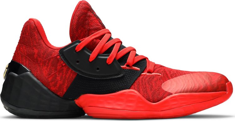 Кроссовки Adidas Harden Vol. 4 'Power Red', красный