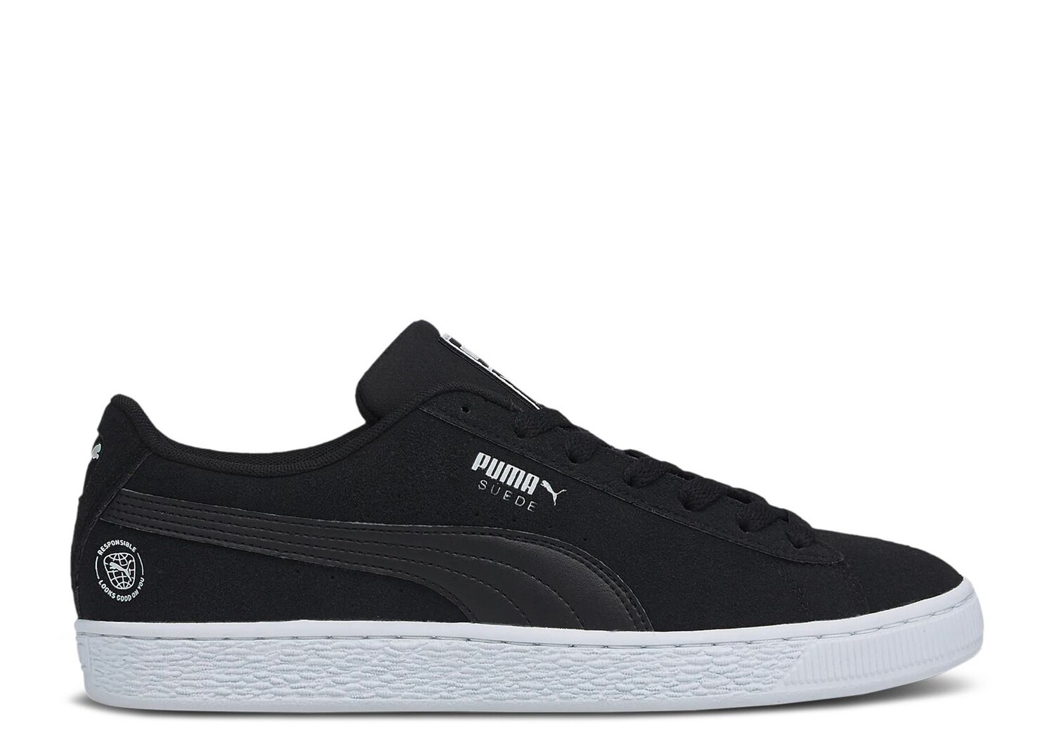

Кроссовки Puma Suede Re:Style 'Black White', черный