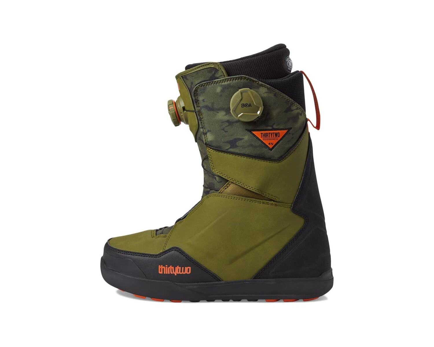 

Ботинки Lashed Double BOA Snowboard Boot thirtytwo, зеленый
