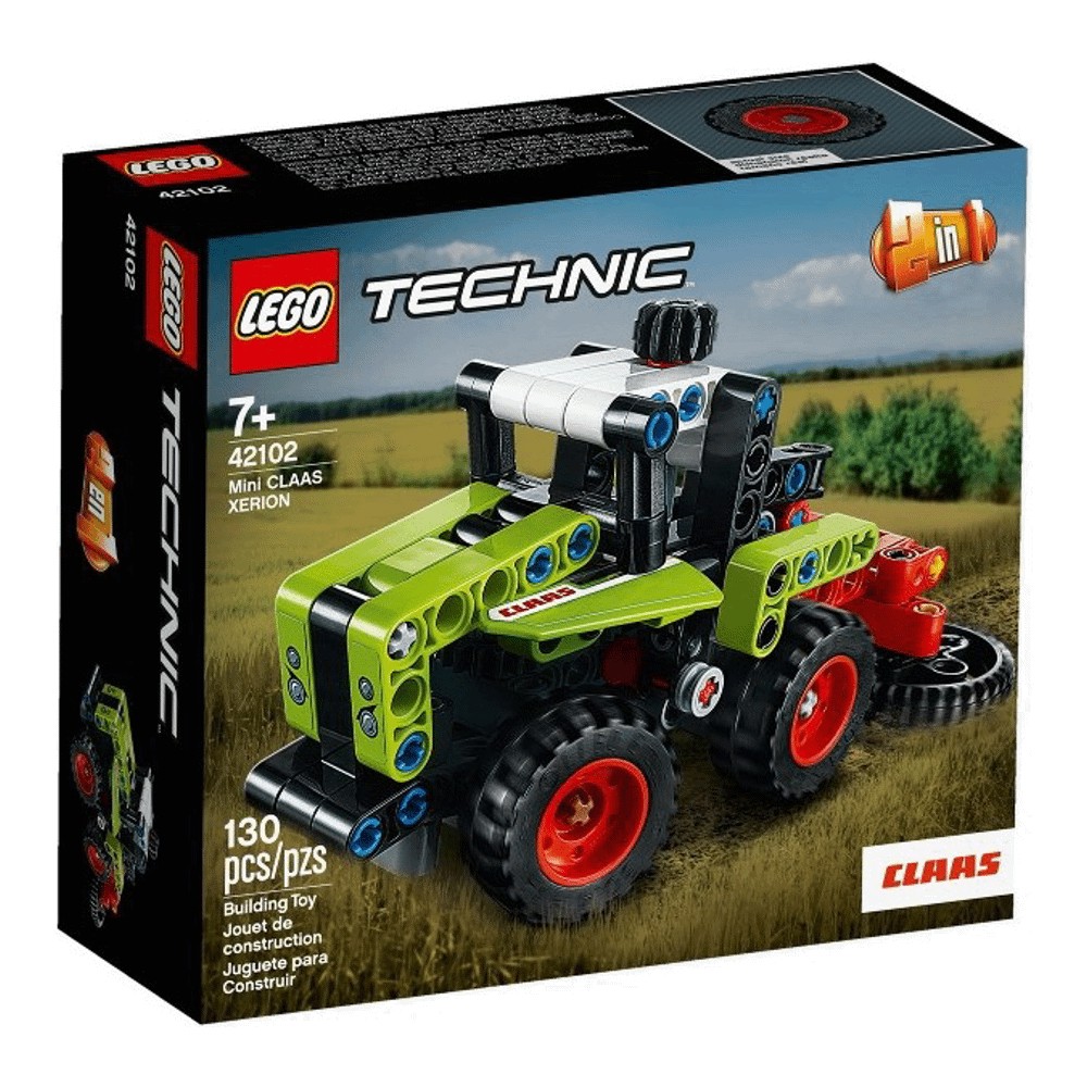 Конструктор LEGO Technic 42102 Мини-Клаас Ксерион конструктор трактор claas xerion lego technic 42102 с 7лет
