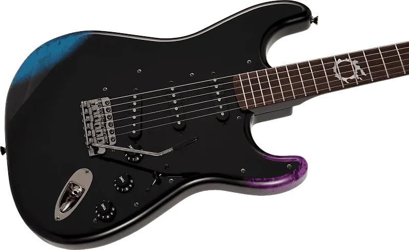 

Fender FINAL FANTASY XIV Stratocaster, накладка на гриф из палисандра, черный 5601000899