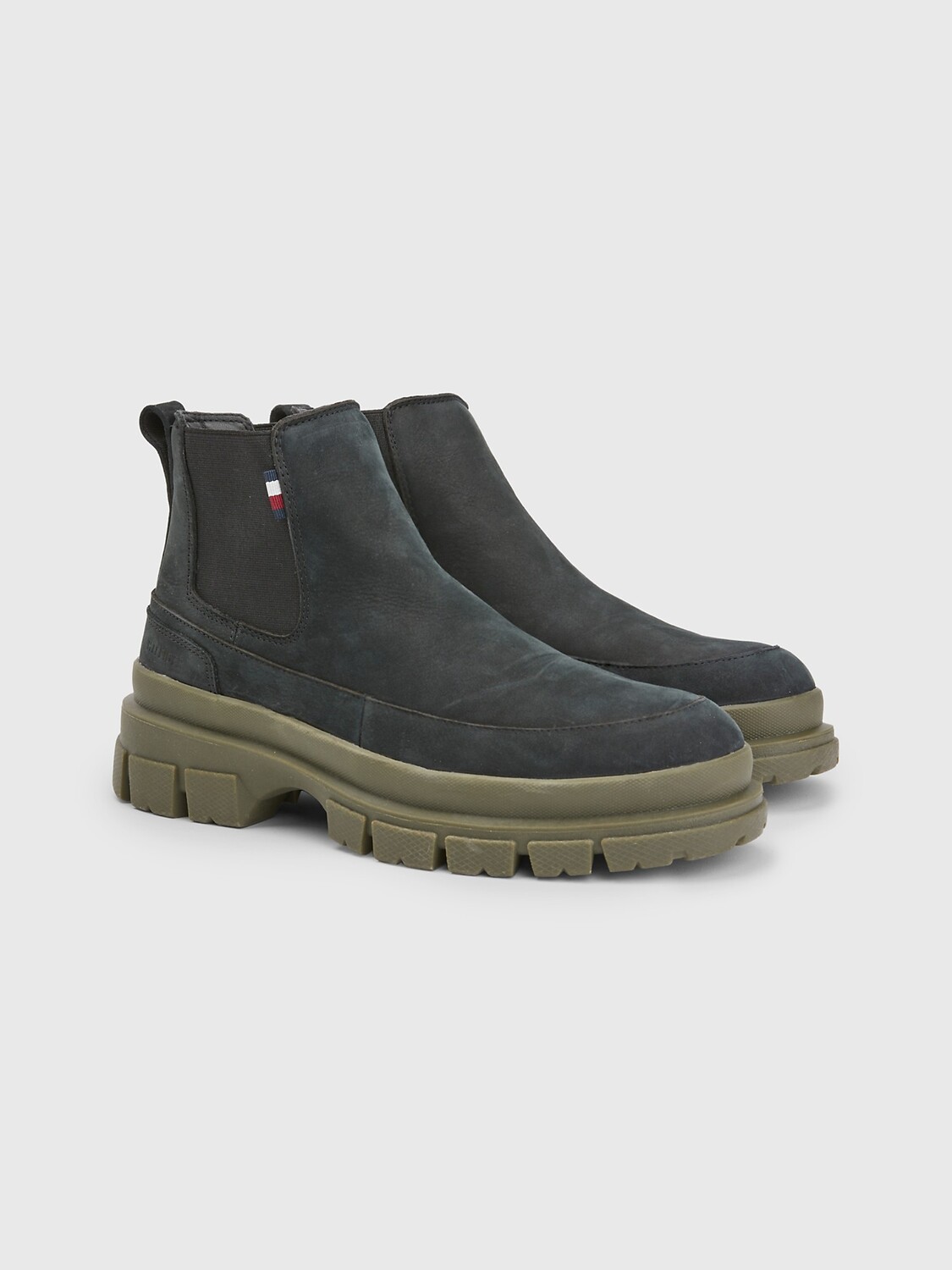 

Ботинки из кожи hybrid Tommy Hilfiger, черный