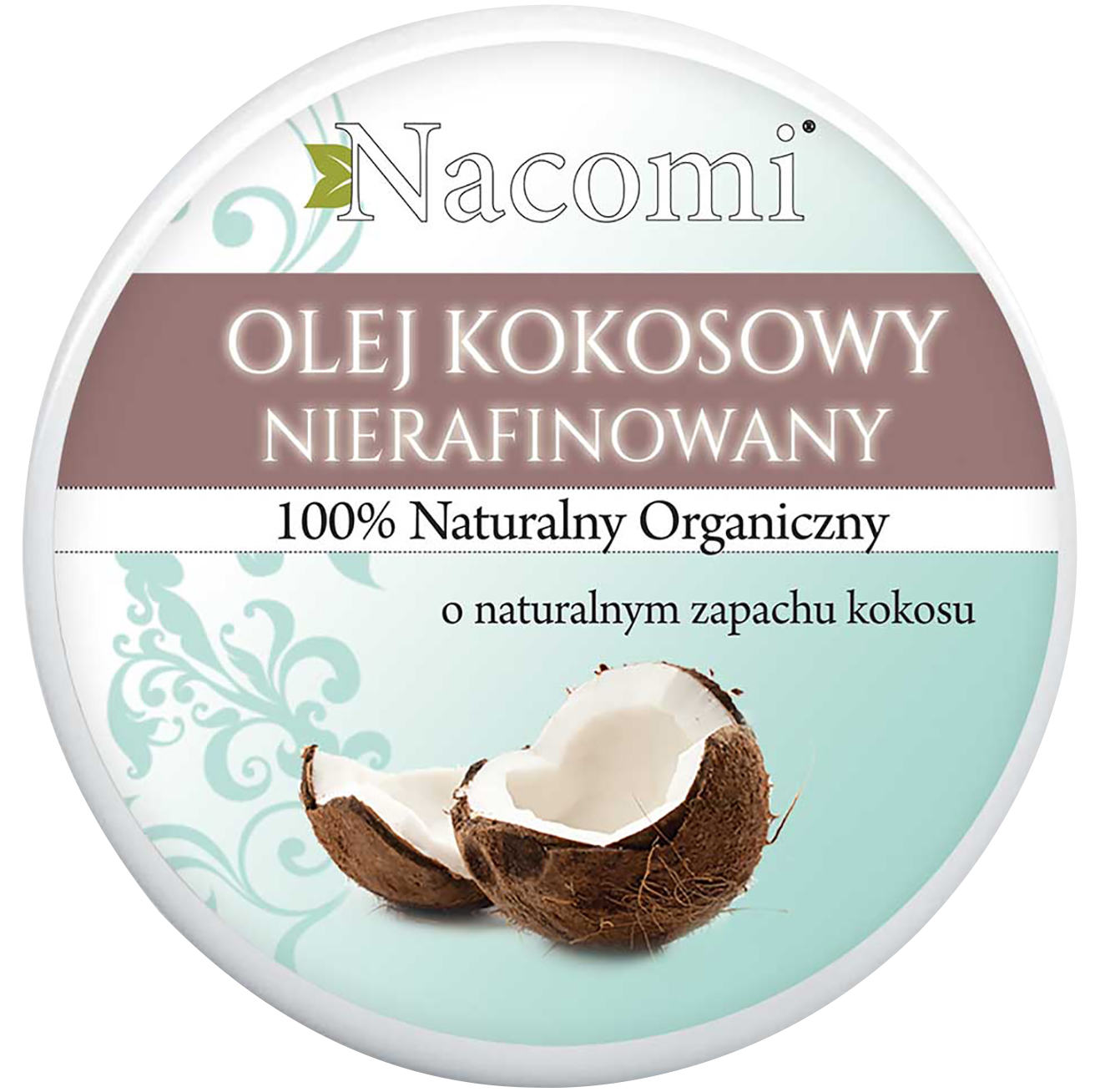 Nacomi нерафинированное кокосовое масло для тела, 100 мл