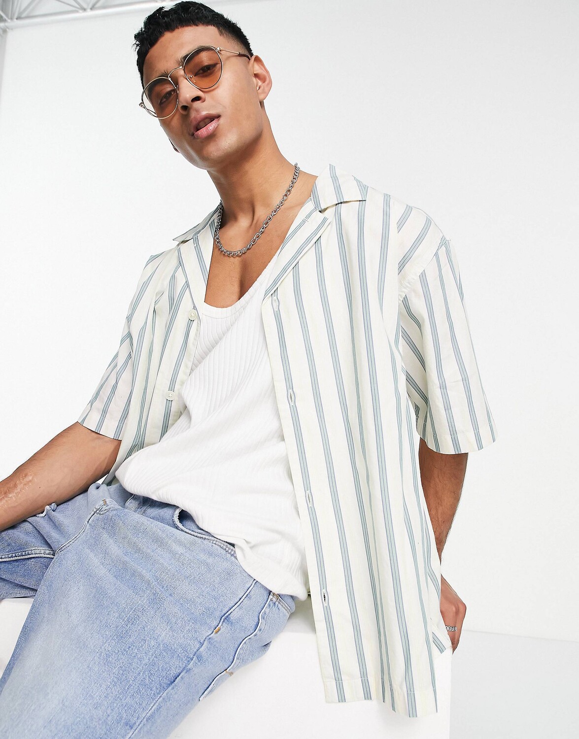 

Рубашка Levi's Slouchy в полоску
