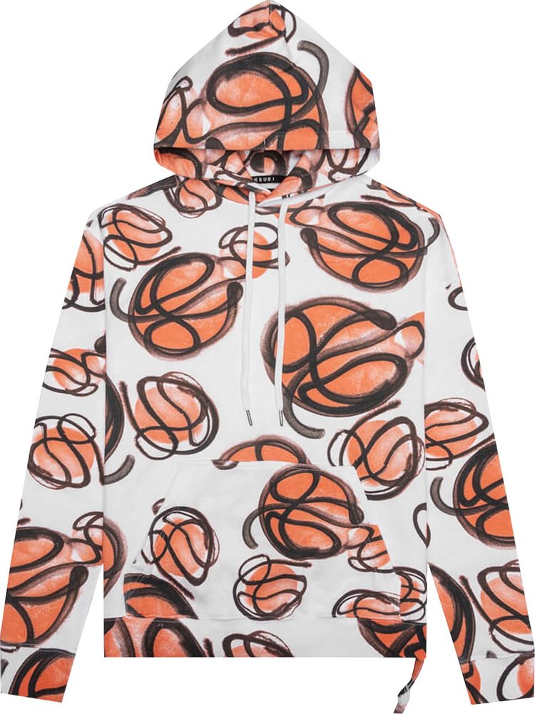 Худи Ksubi Bball Biggie Hoodie 'White', белый - фото