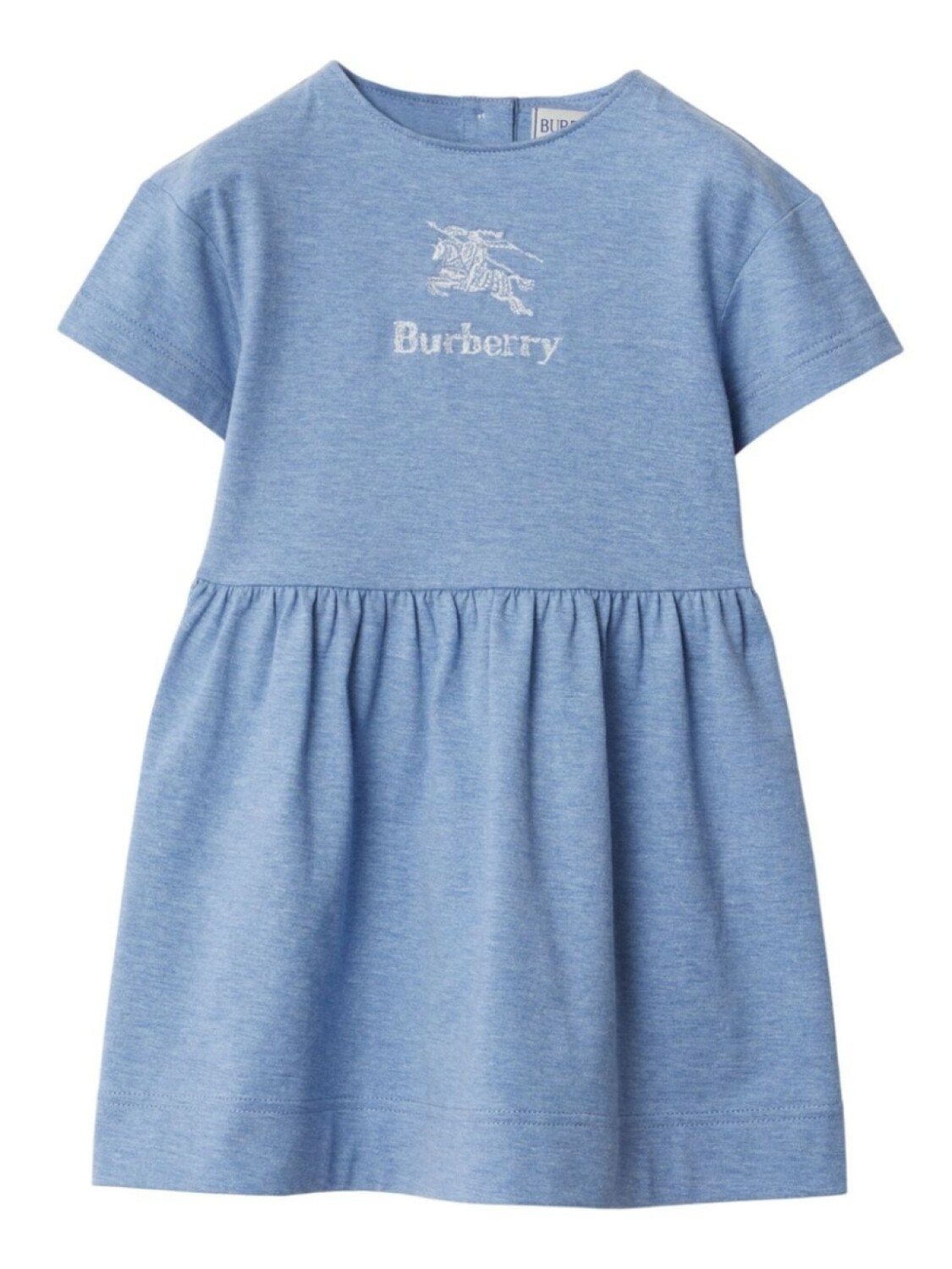 

Burberry Kids платье с логотипом, синий