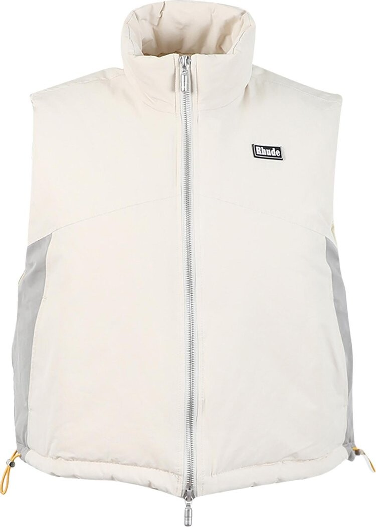 

Жилет Rhude Primaloft Racing Vest 'Creme/Grey', белый