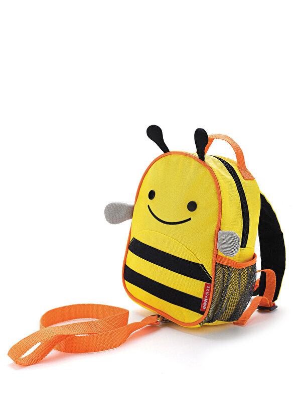 Желтый детский рюкзак с ремнем безопасности и рисунком пчелы Skip Hop