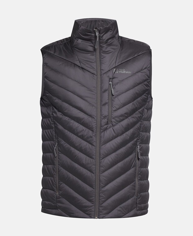 

Мягкий пуховый жилет Jack Wolfskin, цвет Caviar Black