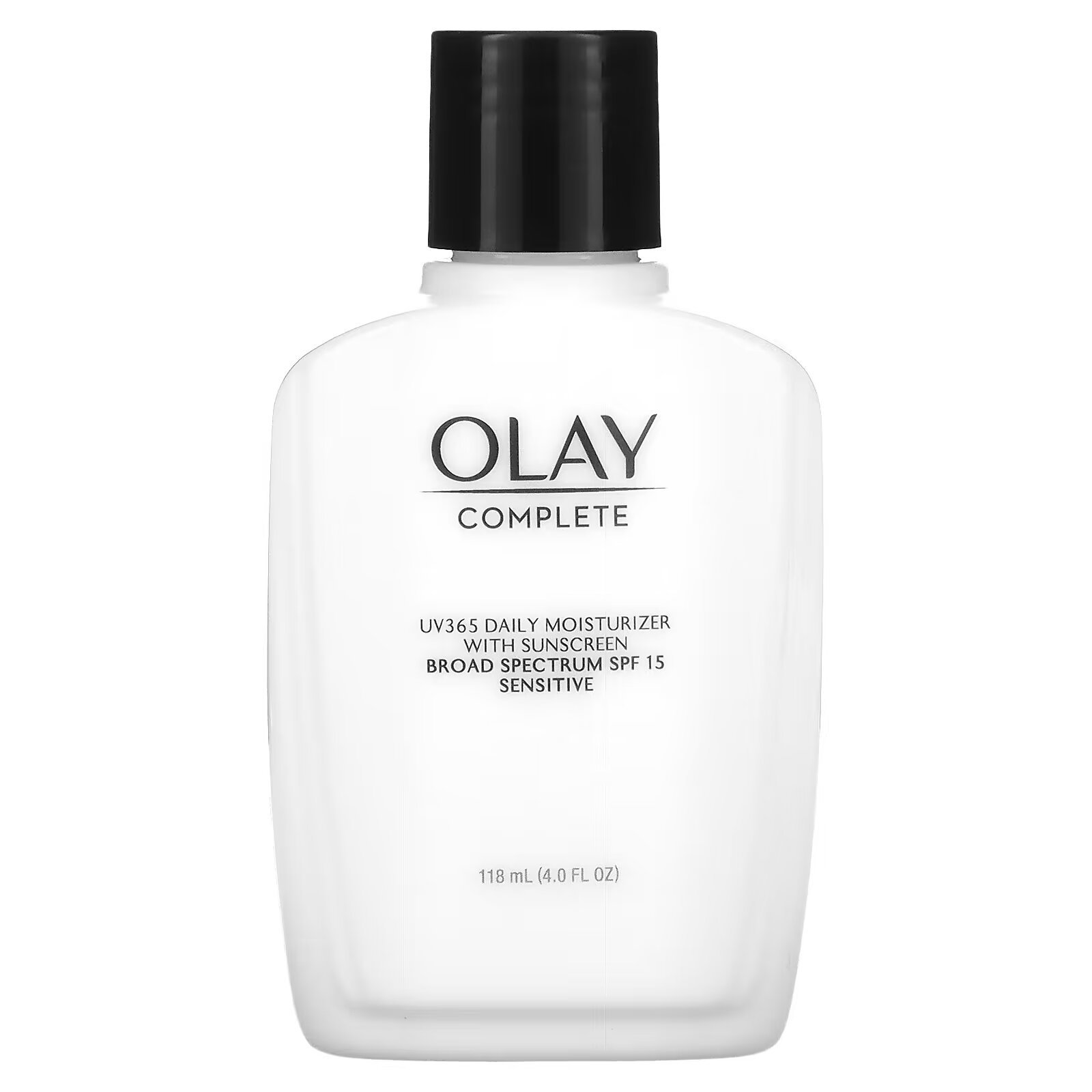 Olay, Complete, UV365, ежедневное увлажняющее и солнцезащитное средство, SPF 15, для чувствительной кожи, 118 мл (4,0 унции) - фото