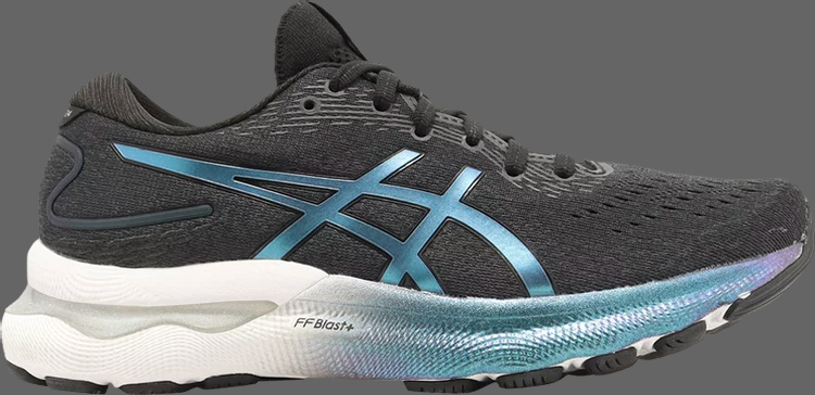 Кроссовки wmns gel nimbus 24 'black teal' Asics, черный - фото